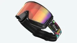 Melon Akira Goggle (snow) Black / Pink Chrome / 80s