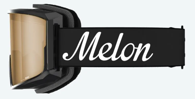 Melon Akira Goggle (snow) Black / Bronze Chrome / Black Logo - Afbeelding 4