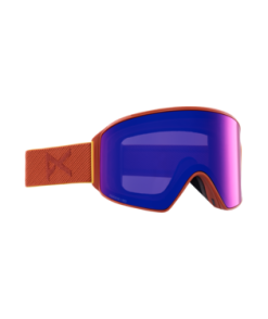Anon M4 Cylindrical Goggle Amber / Perceive Sunny Red (met Extra Lens En MFI Masker)