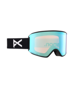 Anon WM3 Goggle Black / Perceive Variable Blue (met Extra Lens En MFI Masker)