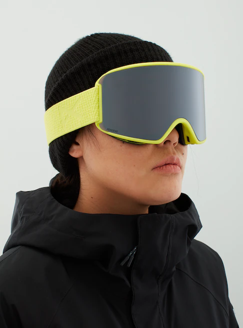 Anon WM3 Goggle Lemon / Perceive Sun Onyx (met Extra Lens En MFI Masker) - Afbeelding 4