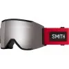 Smith Squad Mag Goggle Ac Tnf Red X Smith / Chromapop Sun Platinum Mirror (met Extra Lens)