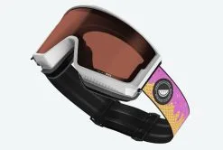 Melon Akira Goggle (snow) White / Dark Smoke / Amber Mirror