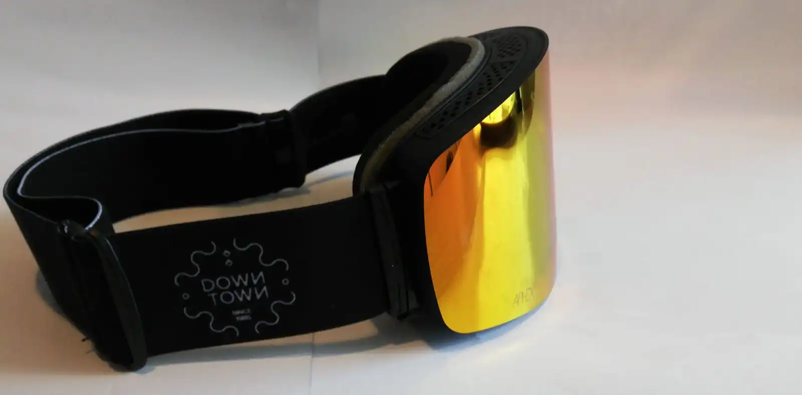 Aphex Oxia Goggle Matt Black Revo Red Lens ( Met Extra Gele Lens ) - Afbeelding 3