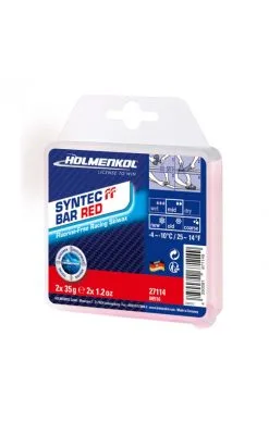 Holmenkol Syntec FF Bar Red 2x35g