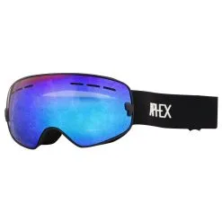 Aphex Krypton Goggle Black / Revo Blue Lens (met Extra Gele Lens)