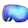 Aphex Explorer Goggle Matt Black Revo Blue Lens (met Extra Gele Lens)