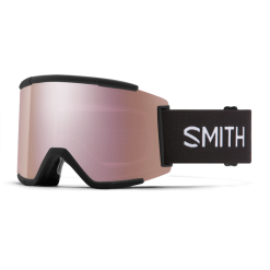 Smith Squad XL Goggle Black / Chromapop Sun Black Gold Mirror (met Extra Lens)