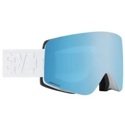 SPY OPTICS Spy Marauder Elite Goggle Matte White / Happy Boost Bronze Happy Blue Spectra Mirror (met Extra Lens)