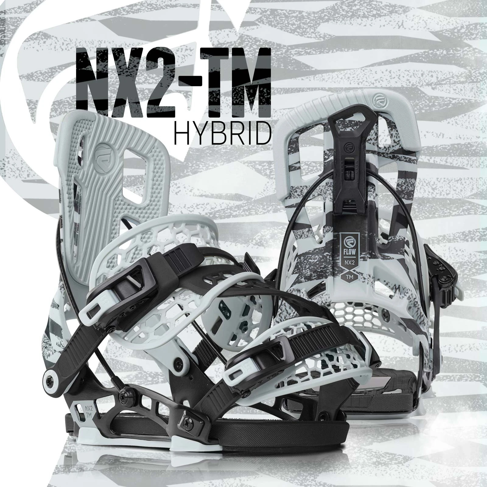 Flow Binding Co. Flow NX2-TM Hybrid Bindingen Frostbite - Afbeelding 2