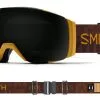 Smith I/O Mag XL Goggle Amber Textile / Chromapop Sun Black (met Extra Lens)
