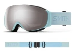 Smith I/O Mag S Goggle Polar Blue / Chromapop Sun Platinum Mirror (met Extra Lens)
