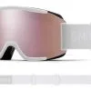 Smith Squad Goggle White Vapor / Chromapop Everyday Rose Gold Mirror (met Extra Lens)