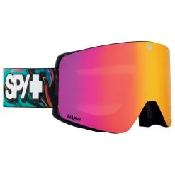 SPY OPTICS Spy Marauder Goggle Psychedelic / Happy Bronze Pink Spectra Mirror (met Extra Lens)