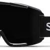 Smith Squad Mag Goggle Blackout / Chromapop Sun Black (met Extra Lens)