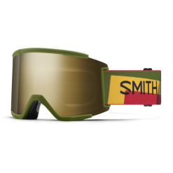 Smith Squad XL Goggle High Fives / Chromapop Sun Black Gold Mirror (met Extra Lens)